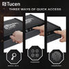 Tucen PS1001E Pistol Safe,Quick Acess Digital Gun Safe For Car/Home/Office