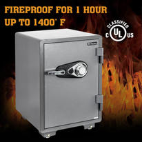 Tucen FP0403M Fireproof mechanical Stainless Steel Safes For Home 60 Minutes
